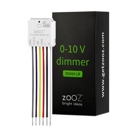 Z-Wave Dimmer 0-10V Zooz 700 Series S2 Z-Wave ZEN54 EU DIY Smart! Home Assistant HomeSeer